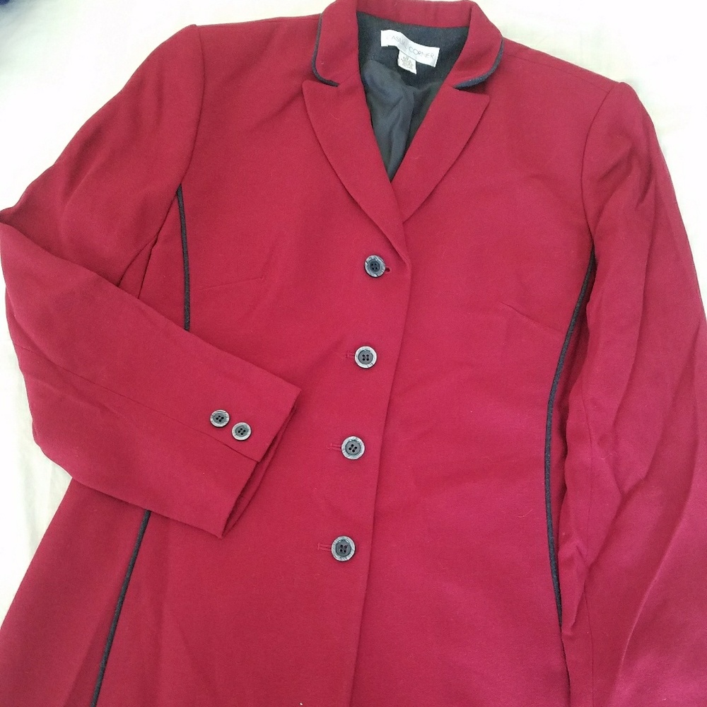 Casual Corner Red Blazer